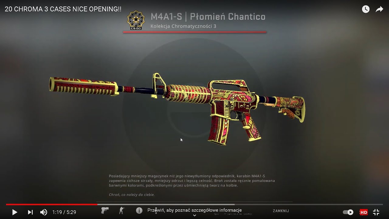 20 CHROMA 3 CASES NICE OPENING!!  PROMOCODE 