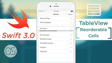 TableView - (Only) Reorderable Cell