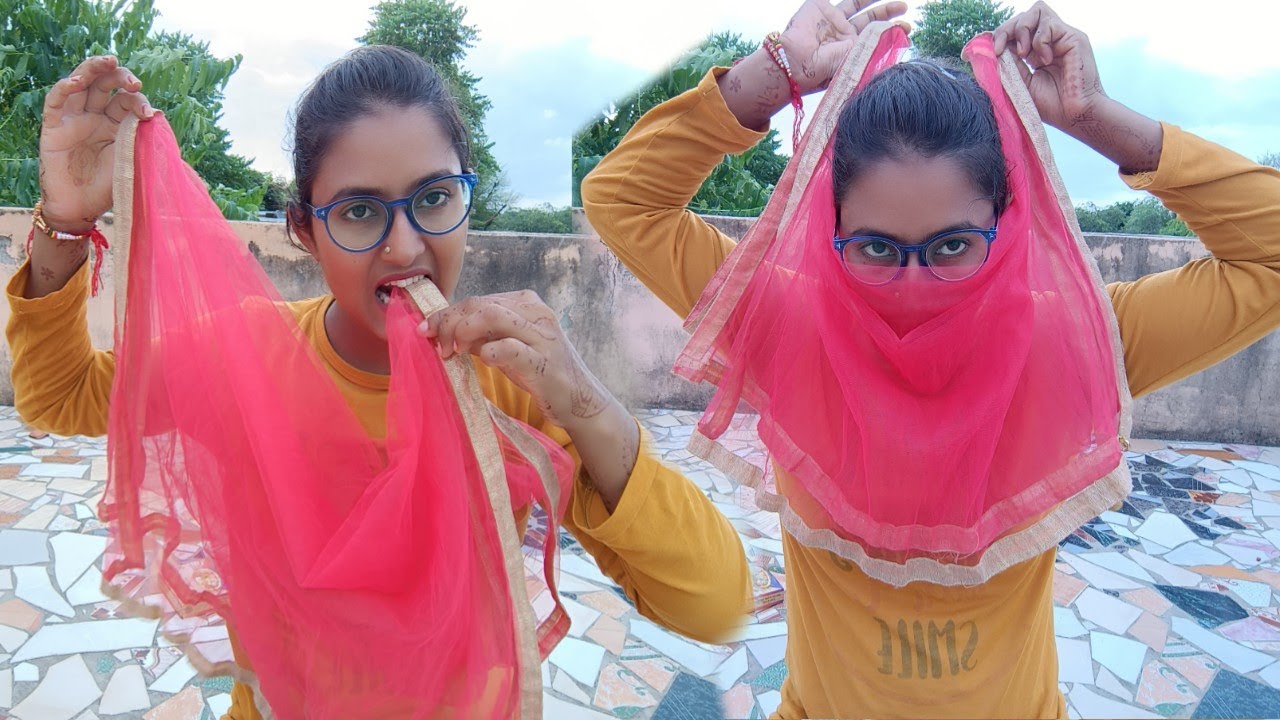 Half face cover Tight face cover face cover face cover dupatta