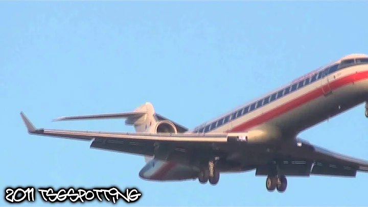 [HD] American Eagle CRJ-700 Landing