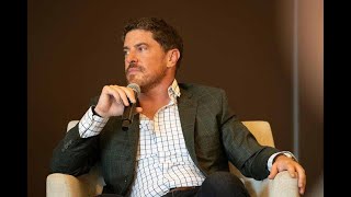 Vortex Optics CEO Joe Hamilton speaks at the Cap Times Power Hour