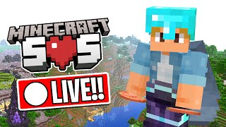 🔴 I WON'T BE FIRST OUT OF THE SERIES!! 😠 | Minecraft SOS SMP LIVE