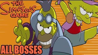 The Simpsons Game All Bosses