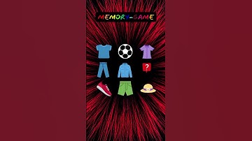 The Best Viral Clothing Memory Game Challenge 👕👖👗🧢 #shorts Test Week