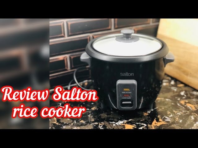 Salton 6 Cup Automatic Rice Cooker ,Black