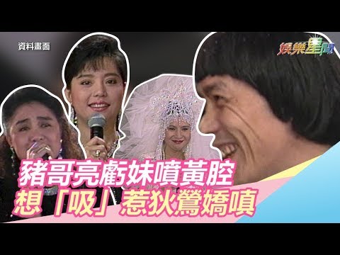 經典片／虧妹老司機！豬哥亮黃腔狂噴　想「吸」惹狄鶯嬌嗔｜娛樂星世界