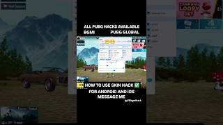 HOW TO USE SKIN HACK ✅ FOR ANDROID AND IOS ! ALL HACKS PUBG BGMI ! #bgmi #pubg #gaming
