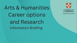 Arts & Humanities - Degree options and research