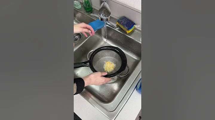 Starch on cheese? Rinse it off fast! #shorts