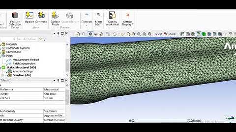 Meshing optimisation in biomechanical simulation of human joint and bones in bioengineering