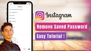 How to Remove Saved Password on Instagram !