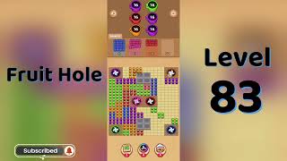 🎯 Fruit Hole Level 83 Walkthrough | Juicy Jam | Fun Fruit Puzzle Game 🍇 | Go Answer