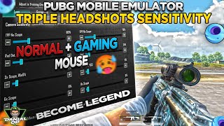 Pubg Mobile Emulator Best Sensitivity Settings  | No Recoil Pubg Mobile Gameloop Settings (2025)