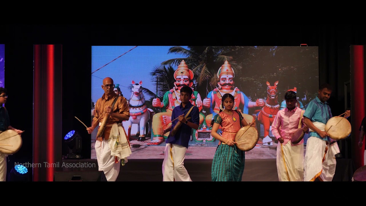 Manchester Tamil School | NWM03 - Parai Attam | Deepavali Kondattam 2021