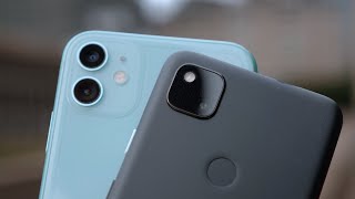 Pixel 4a VS iPhone 11 \/ Simple Comparison Review