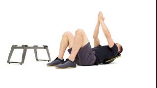 Connexus Step+ Bridge With Shoulders On Balance Board Hand Raised / Wellness Pro
