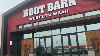 Walk around BOOT BARN western wear with me