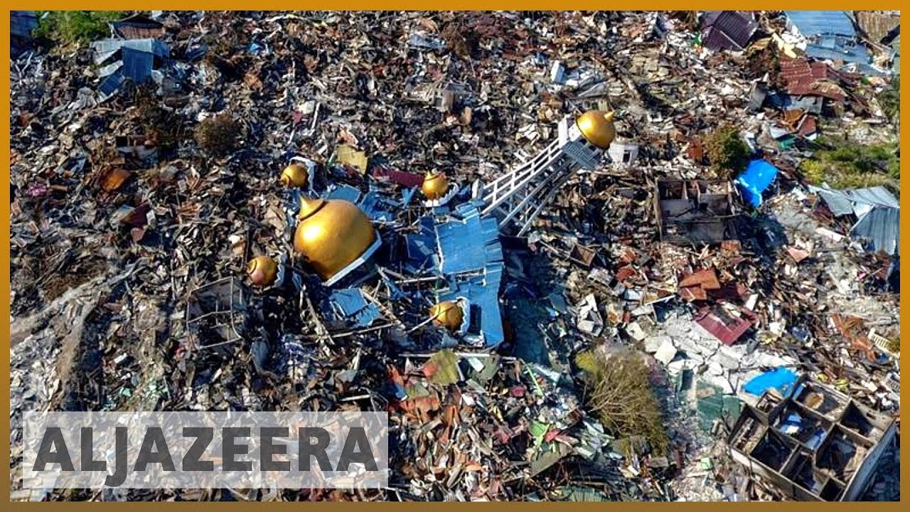 🇮🇩 ارتفاع حصيلة ضحايا الكوارث في إندونيسيا إلى 1234 | الجزيرة الإنجليزية