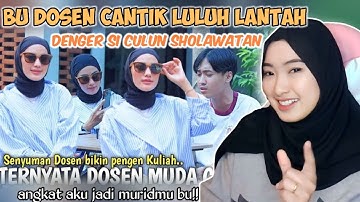 IBU DOSEN CANTIK LULUH SAMA SI CULUN😍 - PRANK SHOLAWAT &NGAJI❗️|| REACTION RONAN SAEFULL GOBAN