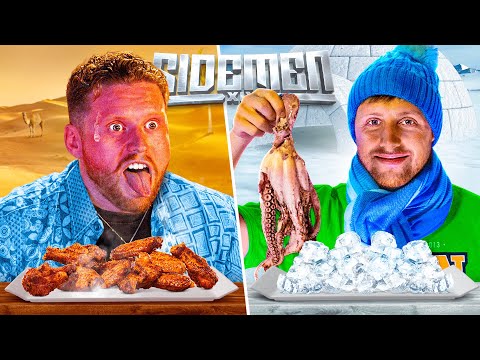 SIDEMEN $100,000 HOT vs COLD MUKBANG