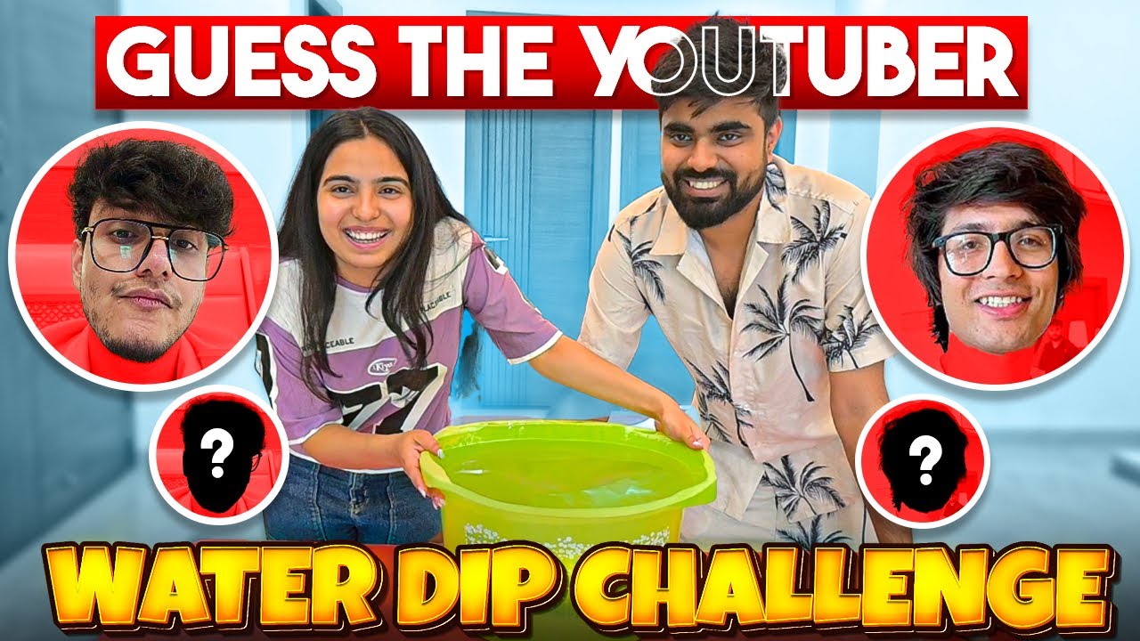 Water Dip Challenge 😱🤣🌊