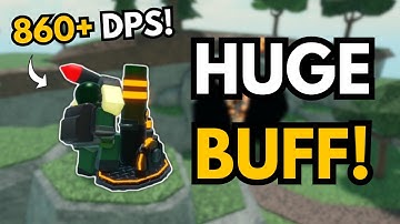 THE MORTAR JUST GOT A MASSIVE BUFF! | BEST CROWD CONTROL? - Tower Defense Simulator (UPDATE)