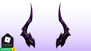 FREE LIMITED UGC: How to get the Corrupted Voidreaper Horns in Flex UGC Codes Profile