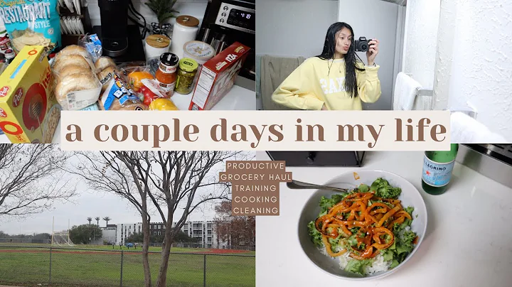 PRODUCTIVE days in my life | grocery haul, trainin...