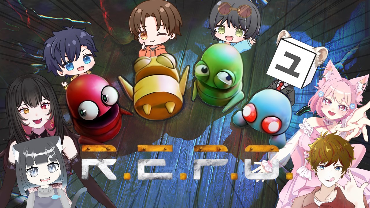 R.E.P.O 】 久しぶりに人数多めでR.E.P.O.！！！✨ 【 ごめねこ
