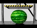 Hydraulic Press VS Watermelon | Best Experiments