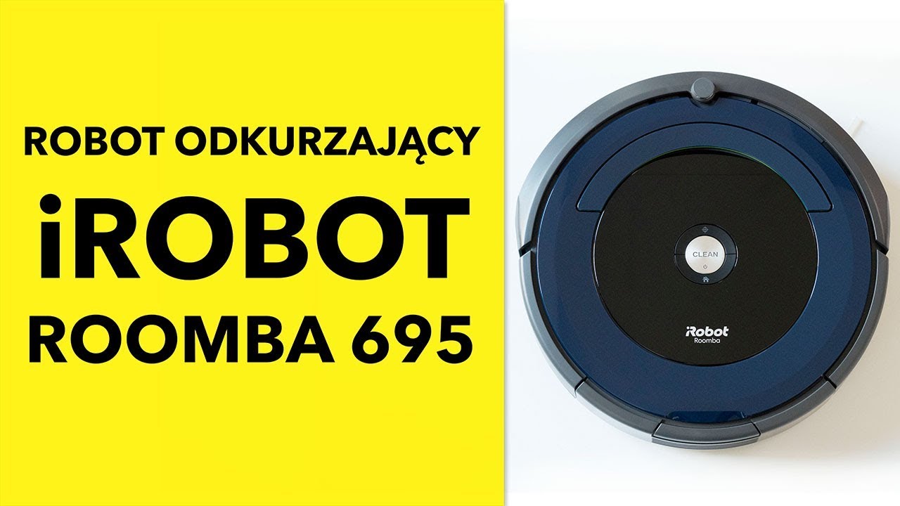 prøve Ledig Ingeniører iRobot Roomba 695 - dane techniczne - RTV EURO AGD - YouTube