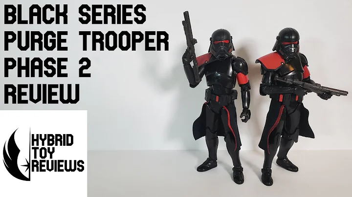 Star Wars The Black Series Purge Trooper Phase 2 Action Figure Review