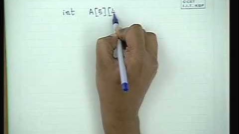 Lec-13 Arrays: Addresses And Contents