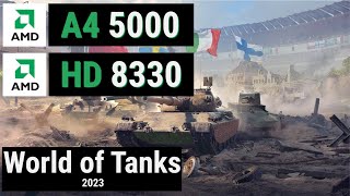 A4 5000 + HD 8330 iGPU = WORLD OF TANKS