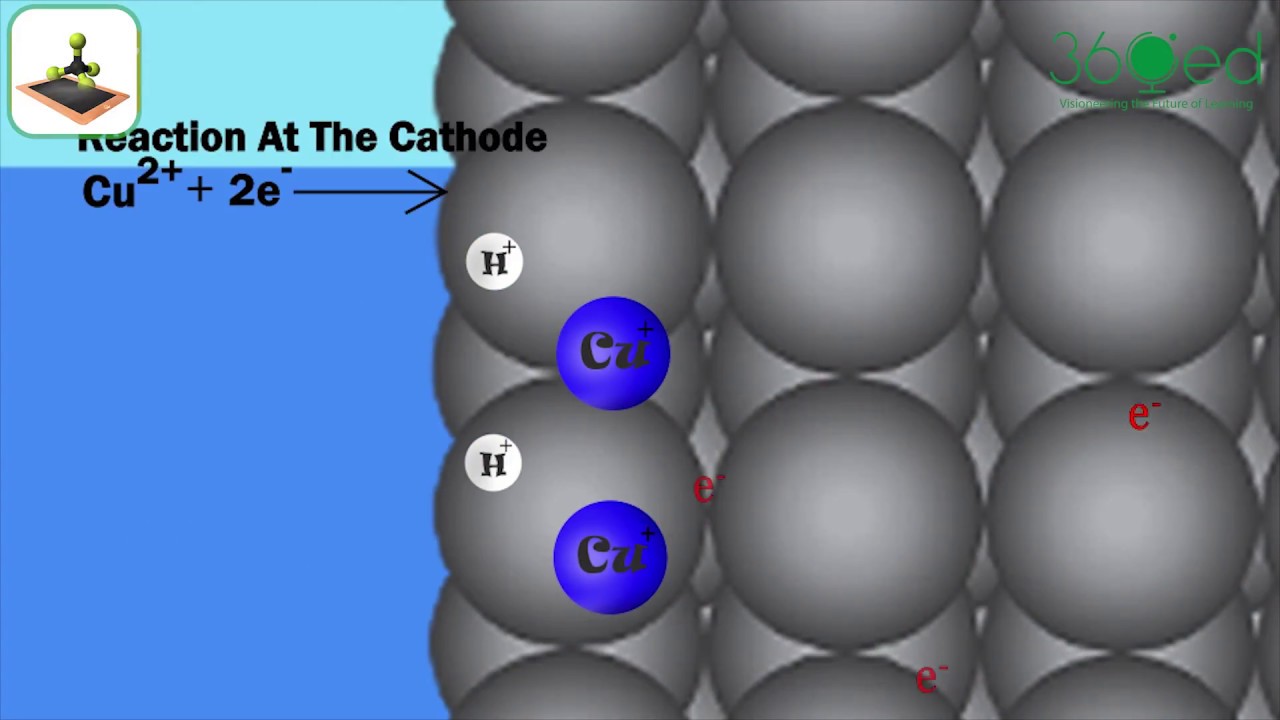 Electrolysis of Copper II Sulphate Solution YouTube