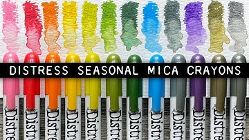 Tim Holtz Distress Mica Crayons