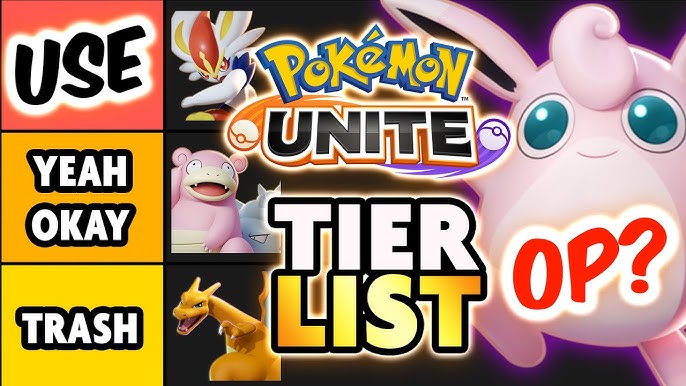 The ULTIMATE POKEMON UNITE TIER LIST! #PokemonUnite 