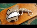 카람빗 칼 만들기 / Knife Making - Karambit (with Kydex Sheath)