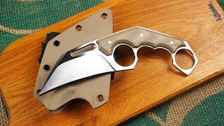 카람빗 칼 만들기 / Knife Making - Karambit (with Kydex Sheath)