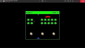 Programming Space Invaders in P5.js - Part 12  - boss alien