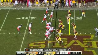 Famous Brandon Weeden vs Iowa State Wealth