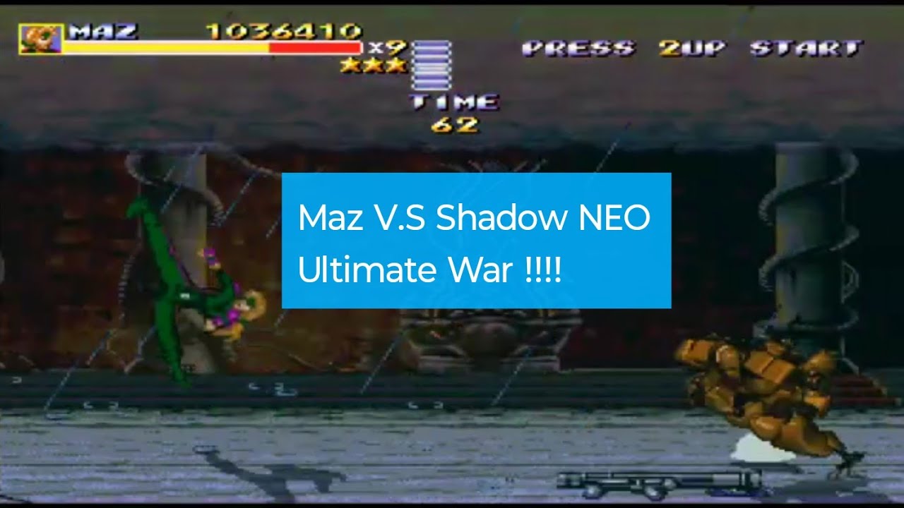 Streets of rage remake V5.1 SoRMaker MOD - A Syndicate Story(Maz self-gameplay/Mania) part02 