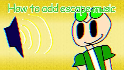 How To Add Schoolhouse Escape Song To Your Decompile! 📱💨/ #video #decompile #baldisbasics