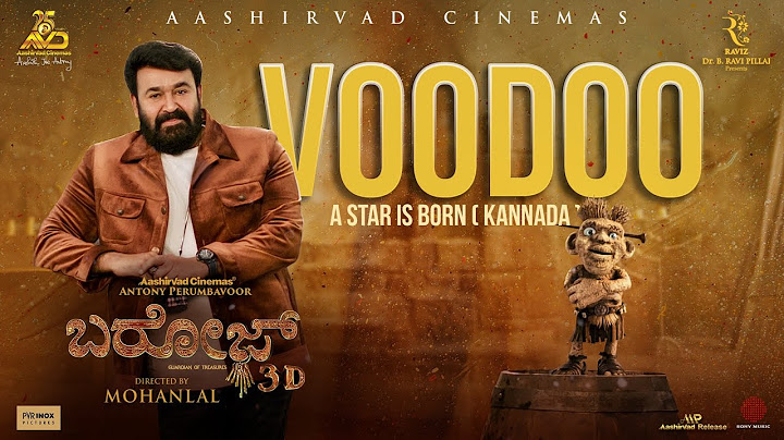 Voodoo Character Launch | Barroz 3D - Guardian of Treasures (Kannada) | Mohanlal | December25Release