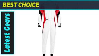 Sparco Men's Suit: The Ultimate White/Red Racing Gear Upgrade