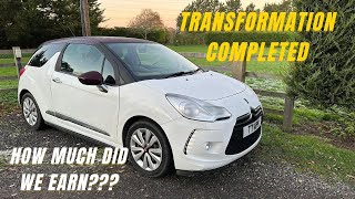 WE BOUGHT A DIRTY BROKEN DS3 AND GAVE IT THE SRUK TOUCH !!!!