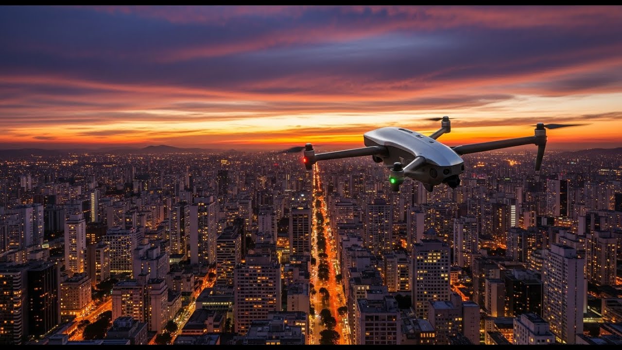 Como é voar de drone sobre São Paulo? (Bastidores)