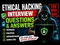 🛡️Part23 Top Ethical Hacking , CEH &amp; OSCP Cybersecurity Interview Questions &amp; Answers (2026 Edition)