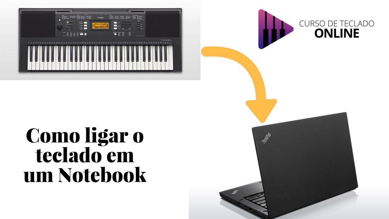 Como Ligar o teclado no computador usando o Reason - YouTube