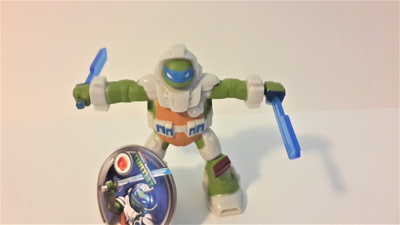 Metal Mutant LEONARDO Teenage Mutant Ninja Turtles 2016 Mcdonalds Happy Meal Toy #2 mcdonalds phone number